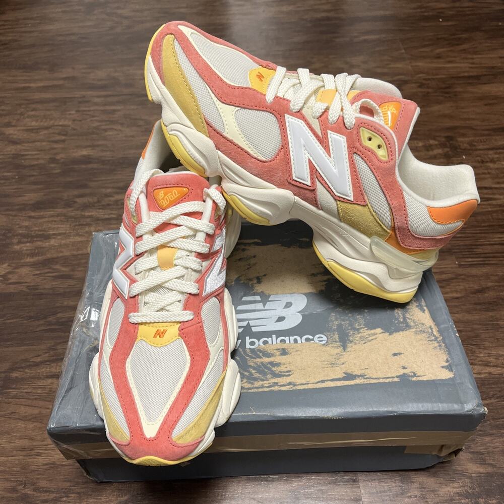 Size 10 - New Balance 9060 Saturated Suedes Pack - Fluorescent U9060FlO